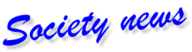 Society news